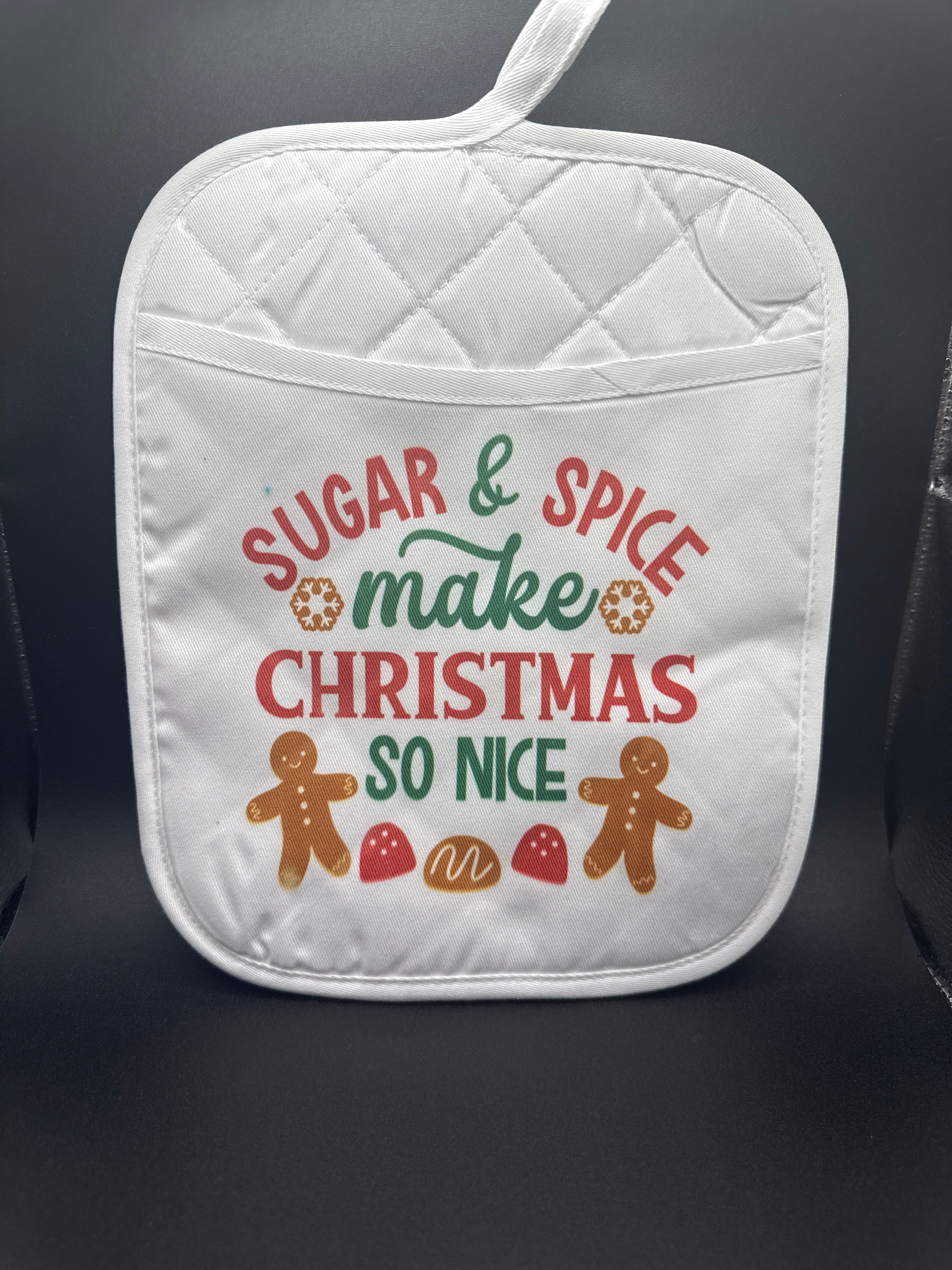 Sugar & Spice Pot Holder