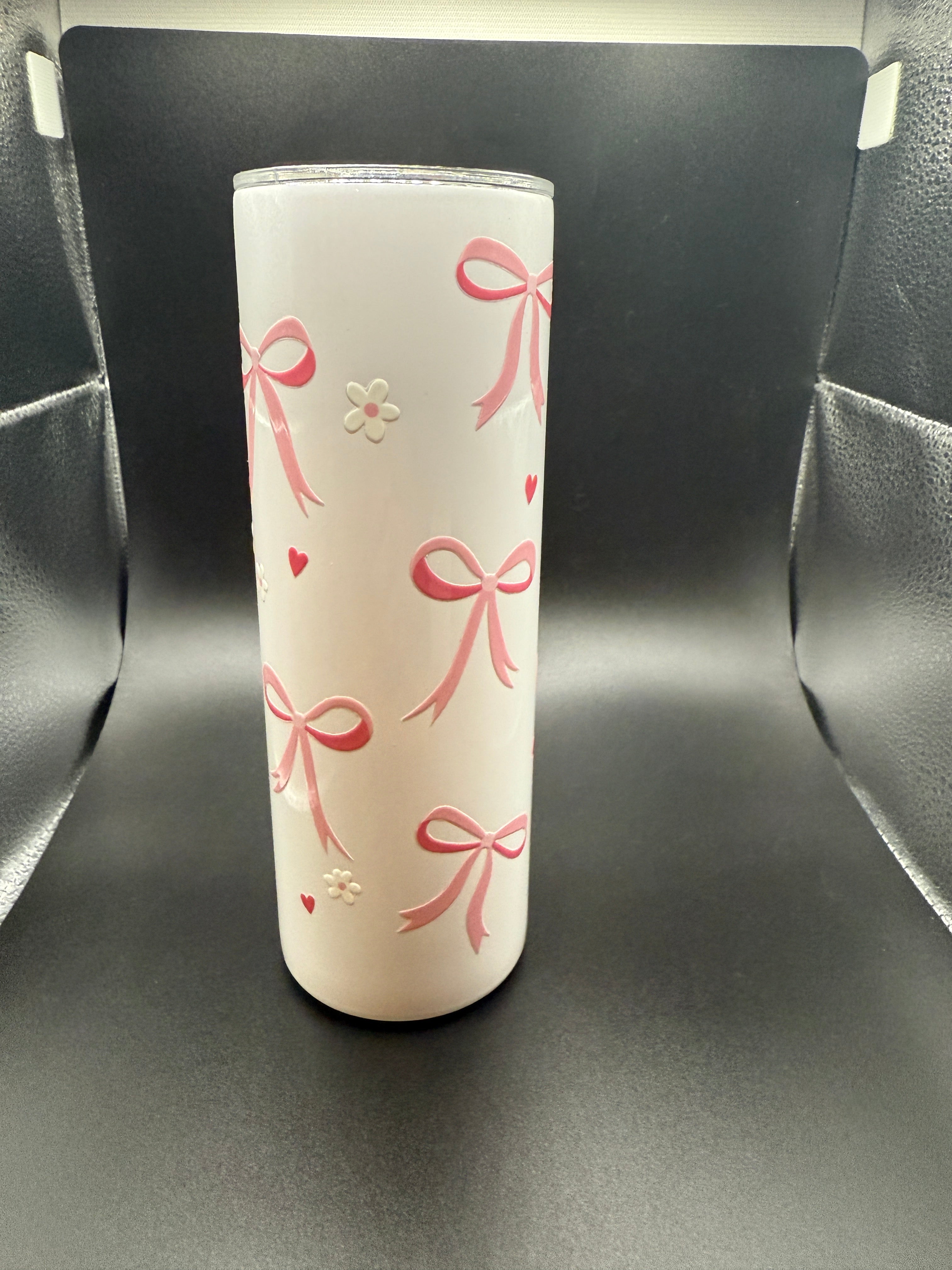 Pink Bow Tumbler